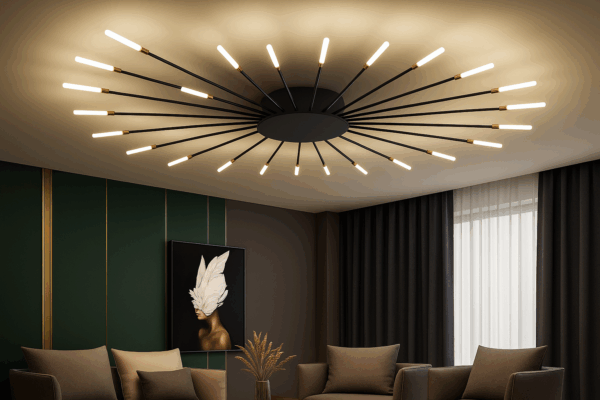 Solexa™ Firework Acrylic LED Ceiling Light - Bild 3