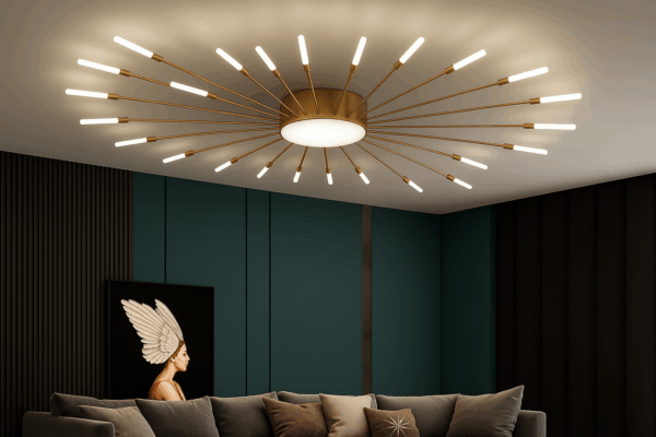 Solexa™ Firework Acrylic LED Ceiling Light - Bild 4