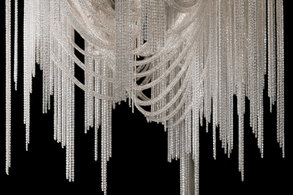 Cascada™ Luxury Tassel Chain LED Table Lamp - Bild 4