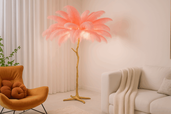 Palmera™ Feather Art Deco Floor Lamp - Bild 3