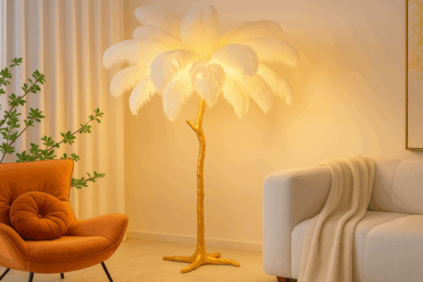 Palmera™ Feather Art Deco Floor Lamp - Bild 2