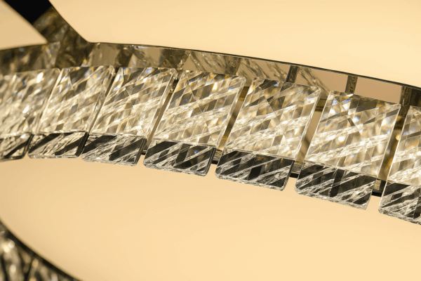 Fiorella™ Luxury Petal-Edge Crystal Ceiling Light - Bild 2
