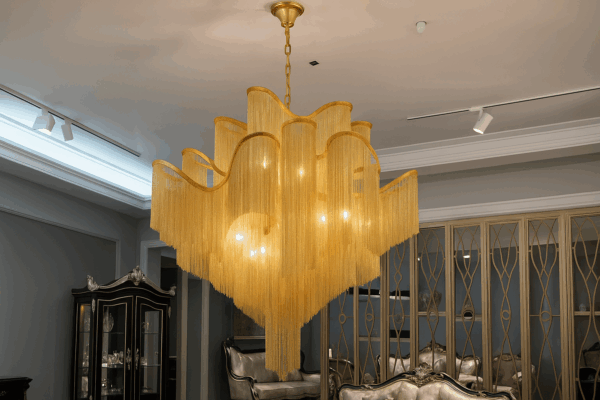 Tassela™ Luxury Fringe Chain Chandelier - Bild 2