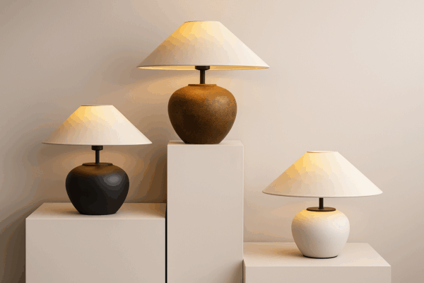 NamiZen™ Wabi-Sabi Ceramic Table Lamp  - Bild 2