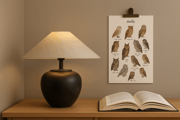NamiZen™ Wabi-Sabi Ceramic Table Lamp  - Bild 3