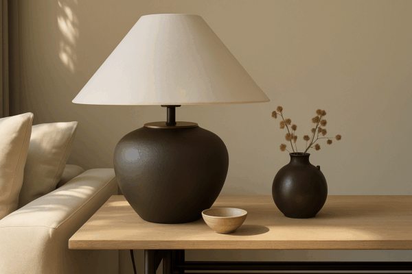 NamiZen™ Wabi-Sabi Ceramic Table Lamp  - Bild 4