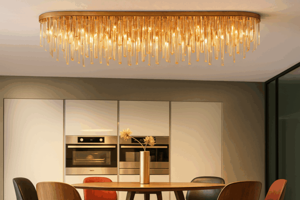 Lucentis™ Luxury Crystal Flush Ceiling Light - Bild 2
