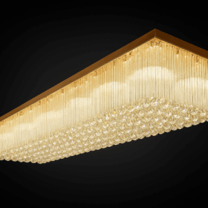 Orenda™ Smoke Gray Crystal Flushmount Ceiling Light