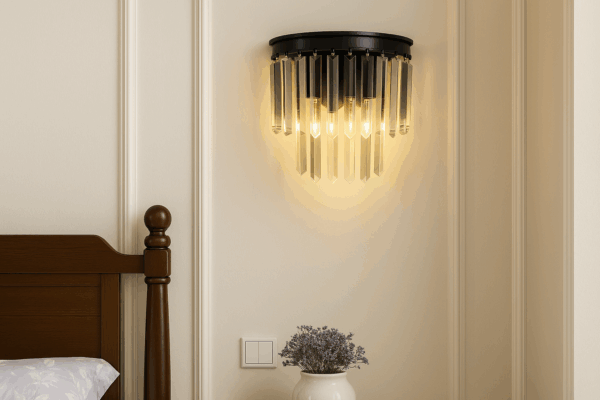 Regalia™ European Crystal Cascade Wall Light - Bild 2