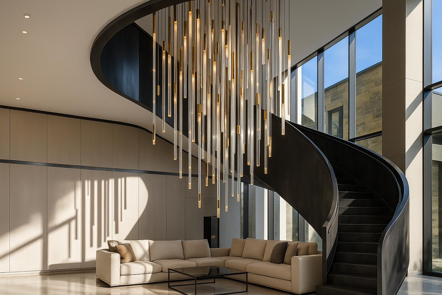 Olivario™ Spiral Drop Crystal Chandelier - Bild 3