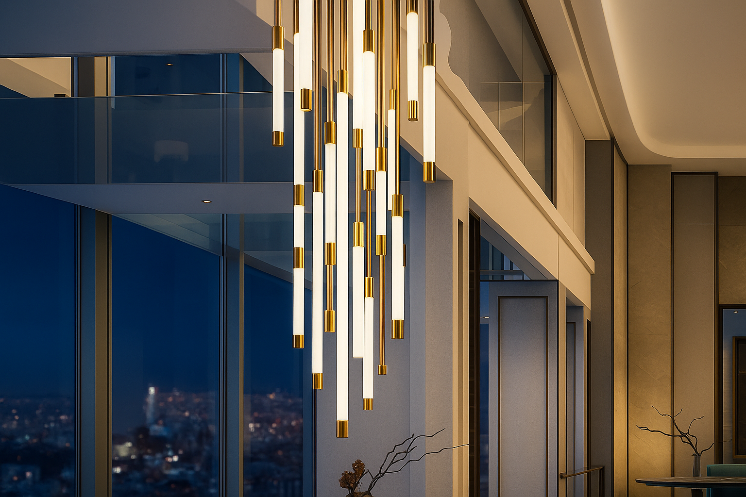 Olivario™ Spiral Drop Crystal Chandelier