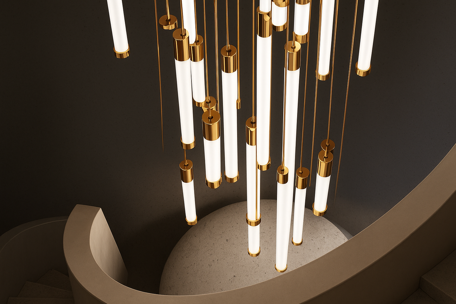 Olivario™ Spiral Drop Crystal Chandelier - Bild 2