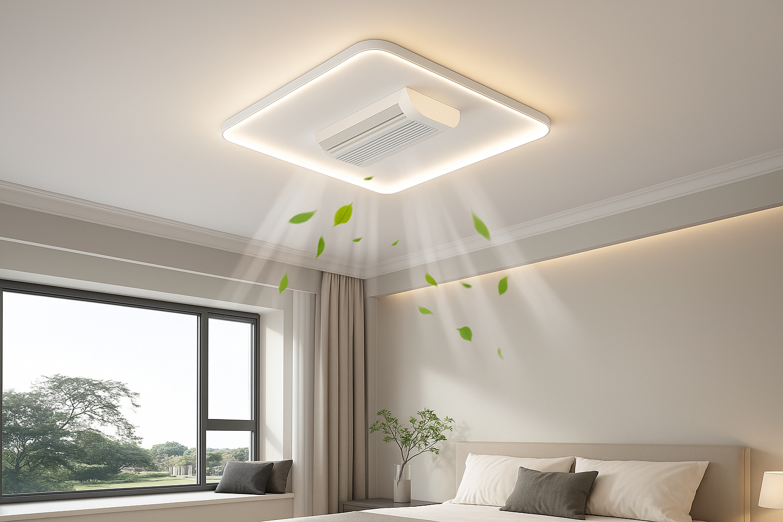 Aeryn™ Smart Minimalist LED Ceiling Fan Light  - Bild 2