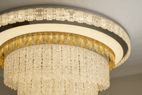 LucernaTM Dual Halo Crystal LED Ceiling Light - Bild 2