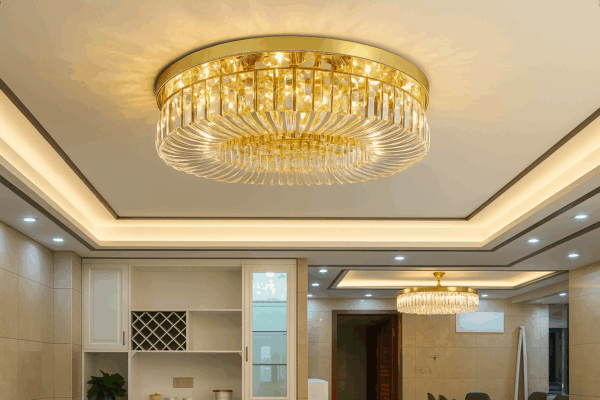 Lunaria™ Crystal Halo Ceiling Light - Bild 3