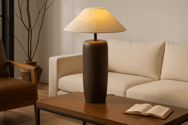 LumiAura™ Ceramic Cordless Table Lamp - Bild 2