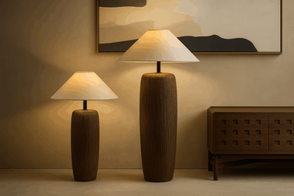 LumiAura™ Ceramic Cordless Table Lamp - Bild 4